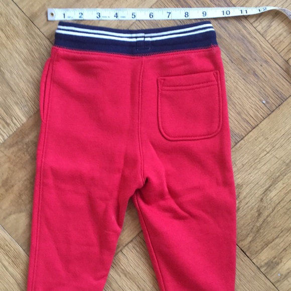 babyGap Red Drawstring Sweatpants 18-24 months - Picture 4 of 6